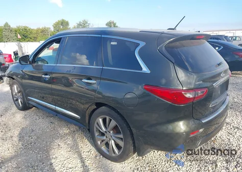 2014 Infiniti Qx60 из США, поврежденный, VIN 5N1AL0MM0EC553256